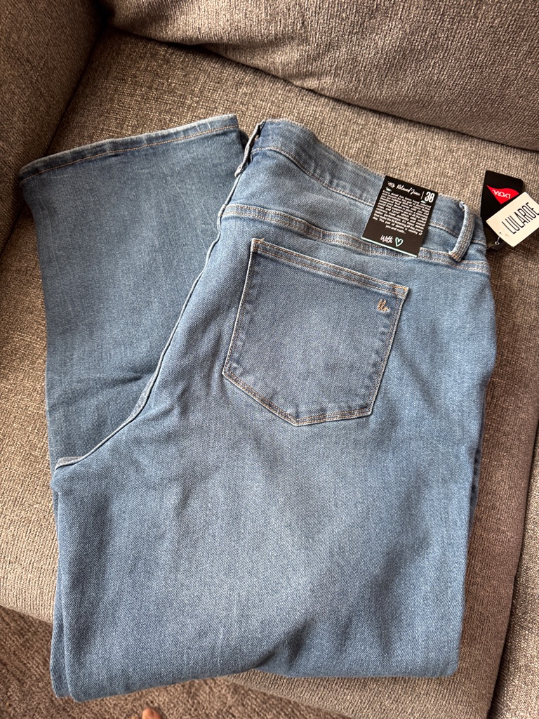Lularoe 90’s Relaxed Light Blue Jeans